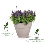 vibia campana round 25cm living concrete